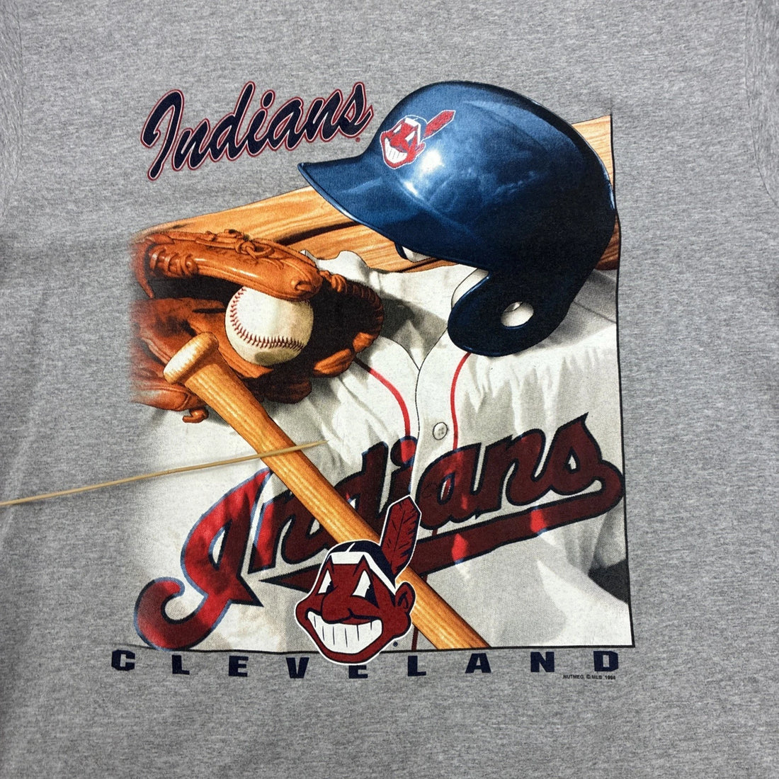 Vintage Cleveland Indians Lee T-Shirt Size XL 1998 90s MLB