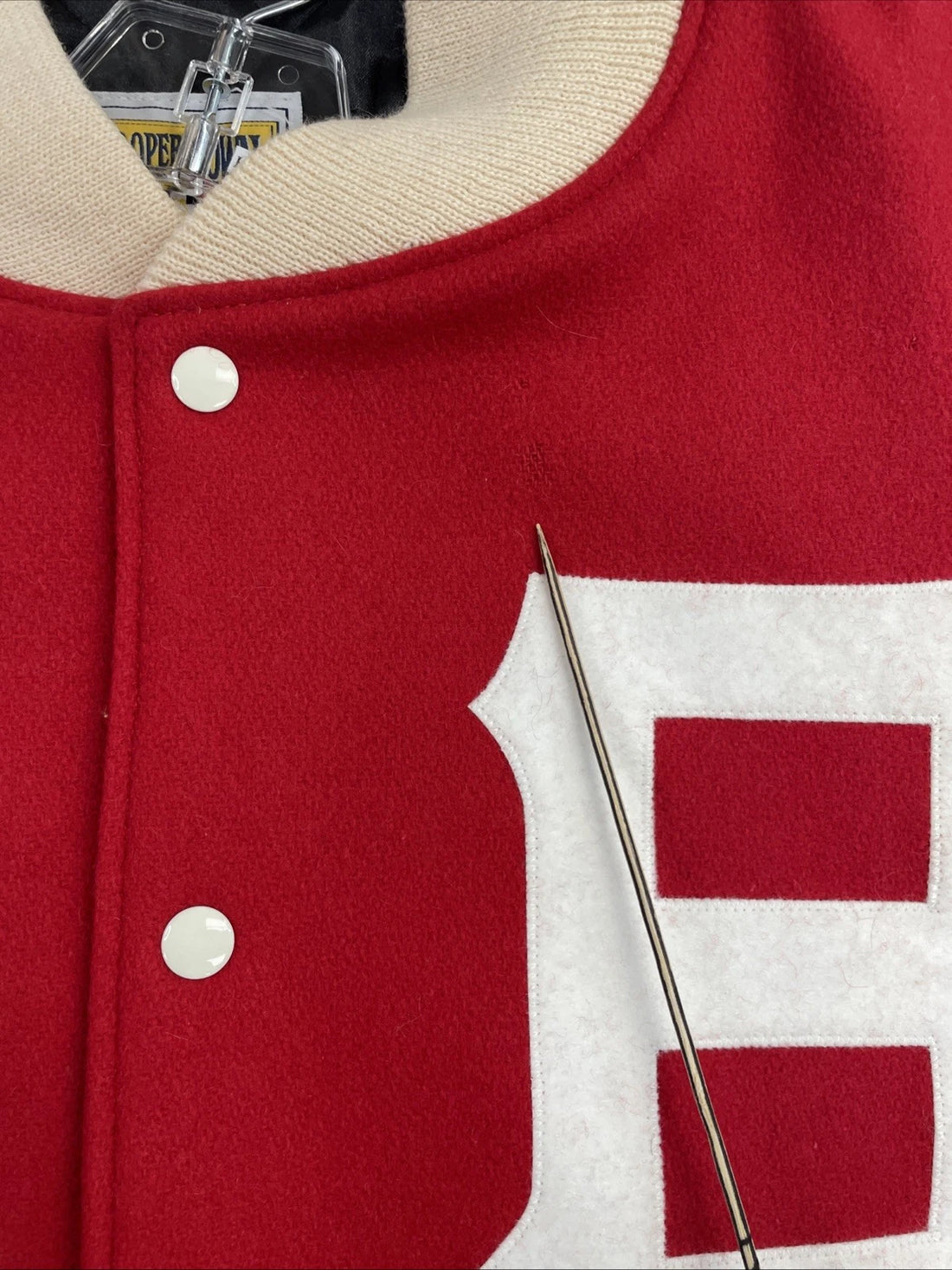 Boston Red Sox Mitchell & Ness Wool Varsity Jacket Size 56 MLB