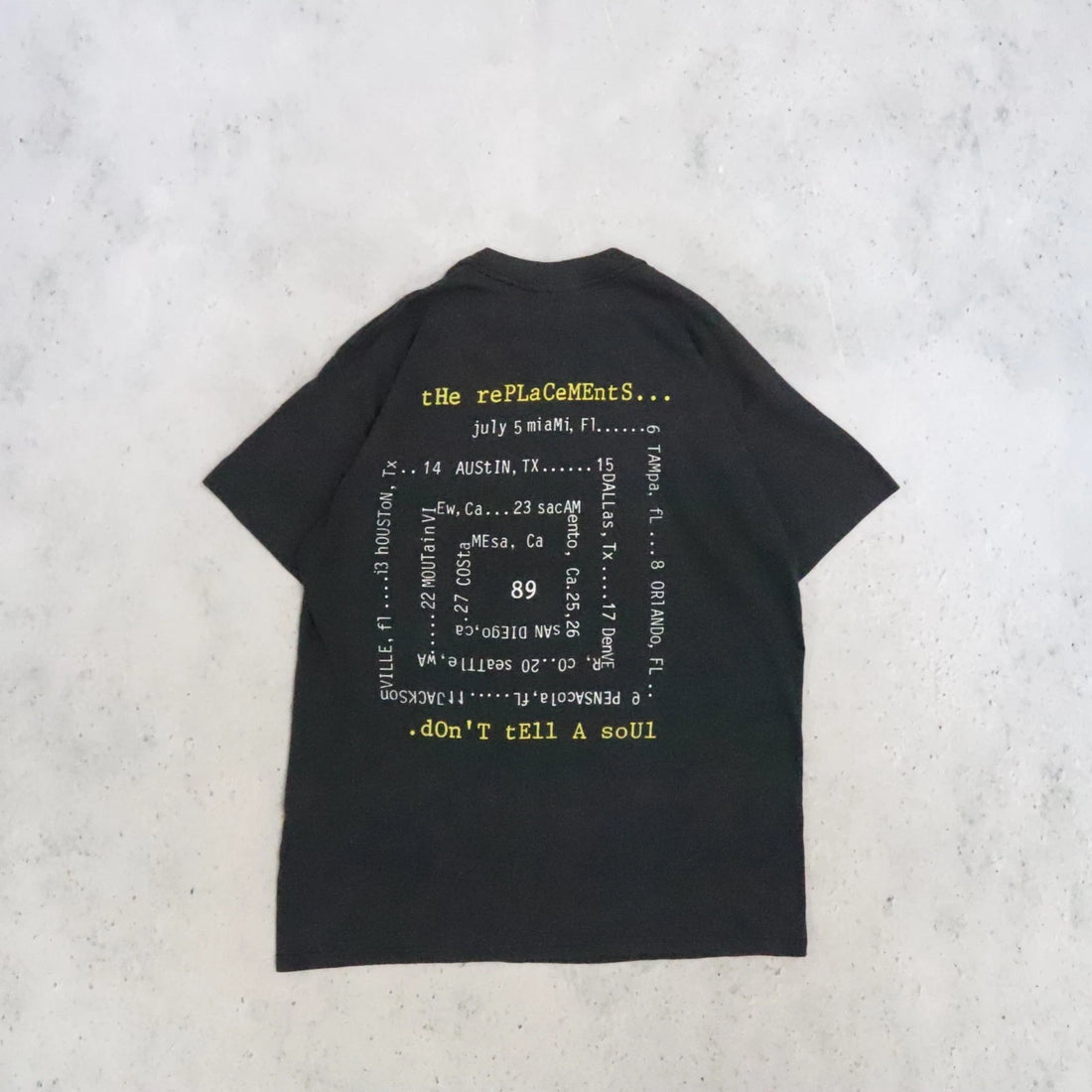 Vintage The Replacements Don't Tell A Soul Band T-Shirt Size XL 1989 80s