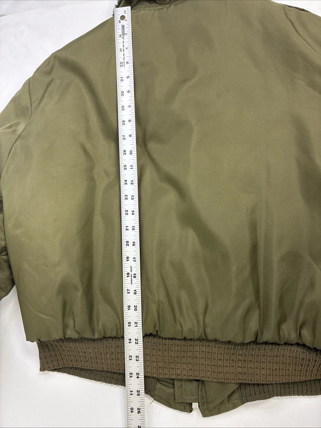 Montgomery Ward Powrhouse Flight Bomber Jacket Size Large