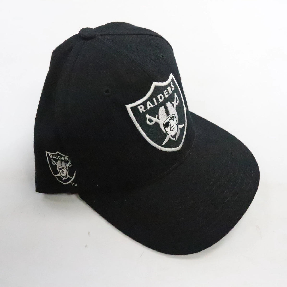 Vintage Los Angeles Oakland Raiders Blockhead American Needle Snapback Hat NFL