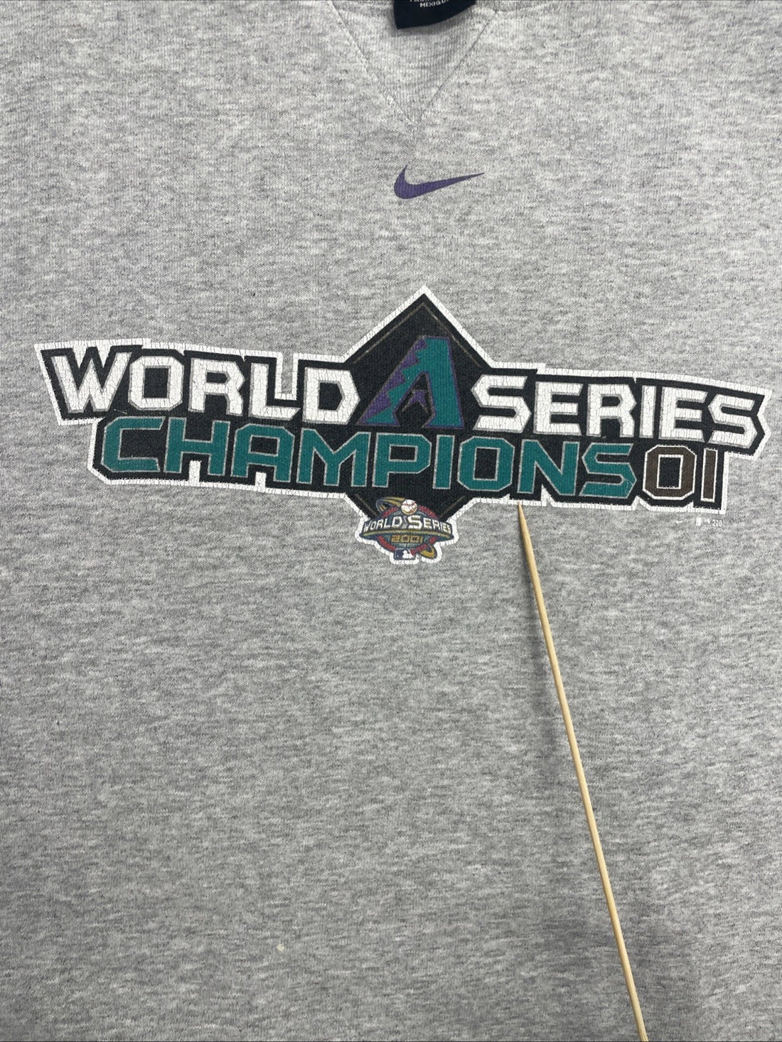 Vintage Arizona Diamondbacks World Series Champs Nike Sweatshirt Large MLB