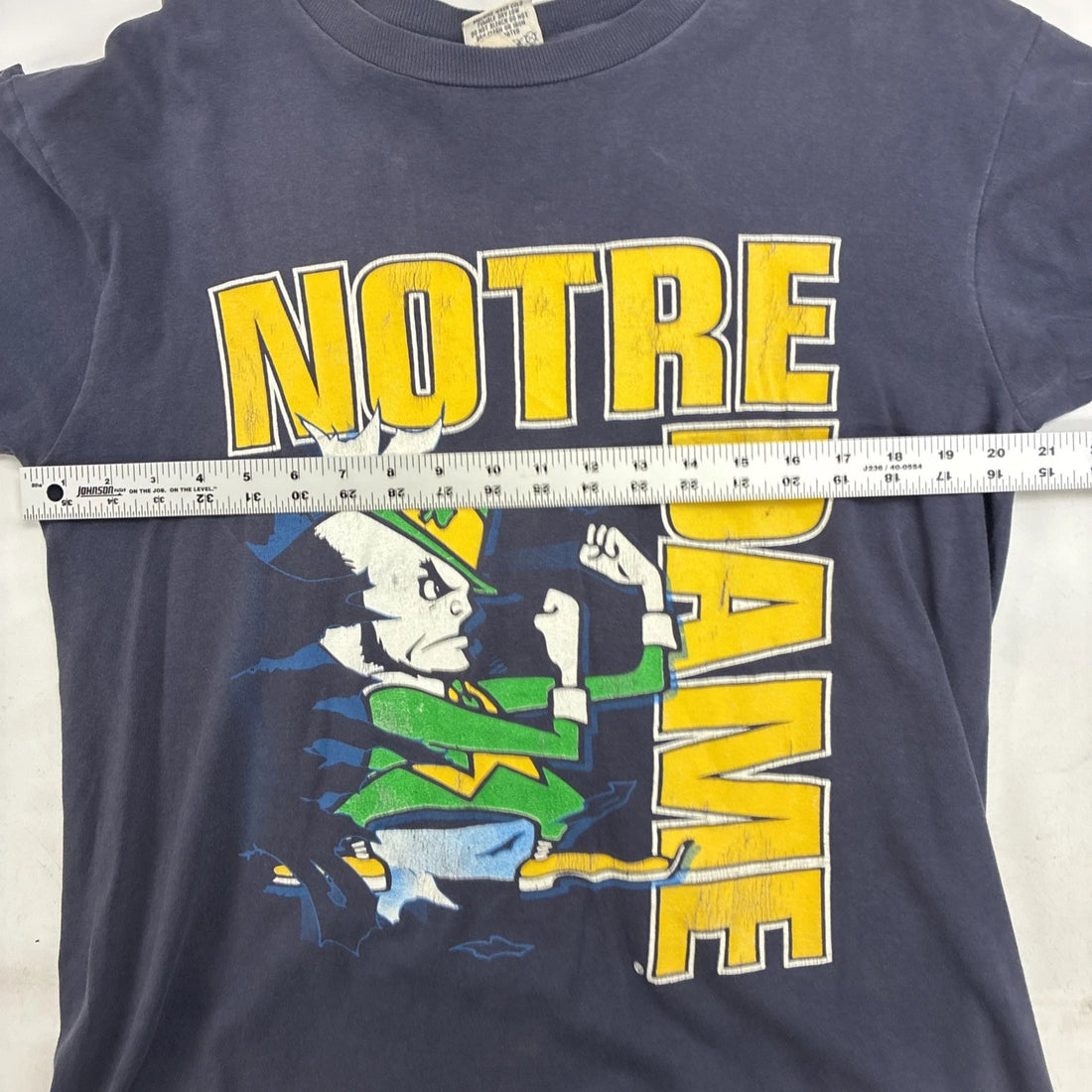 Vintage Notre Dame Fighting Irish Breakthrough Nutmeg T-Shirt Large 90s NCAA