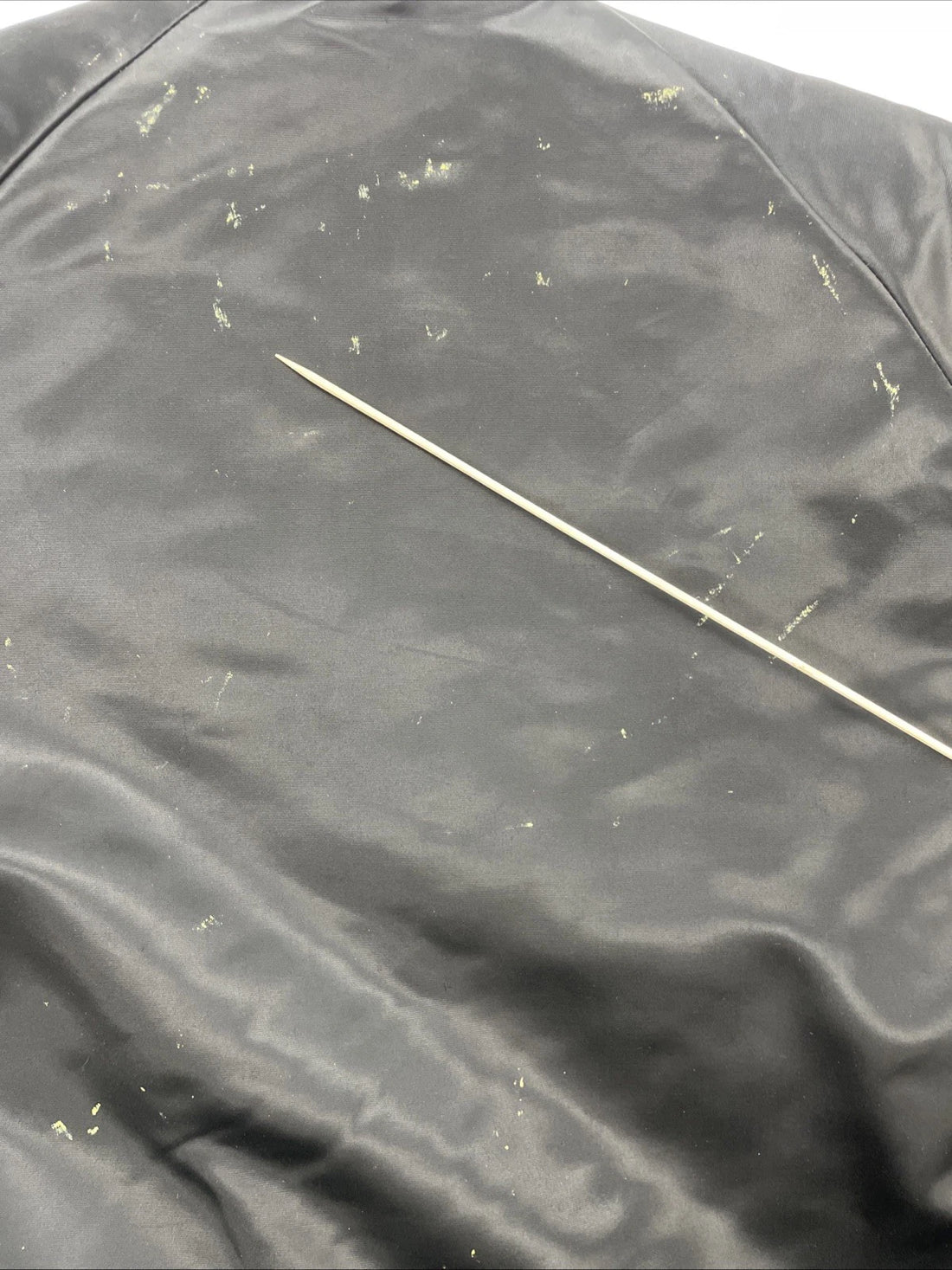 Vintage Los Angeles Oakland Raiders Locker Line Satin Bomber Jacket Small NFL