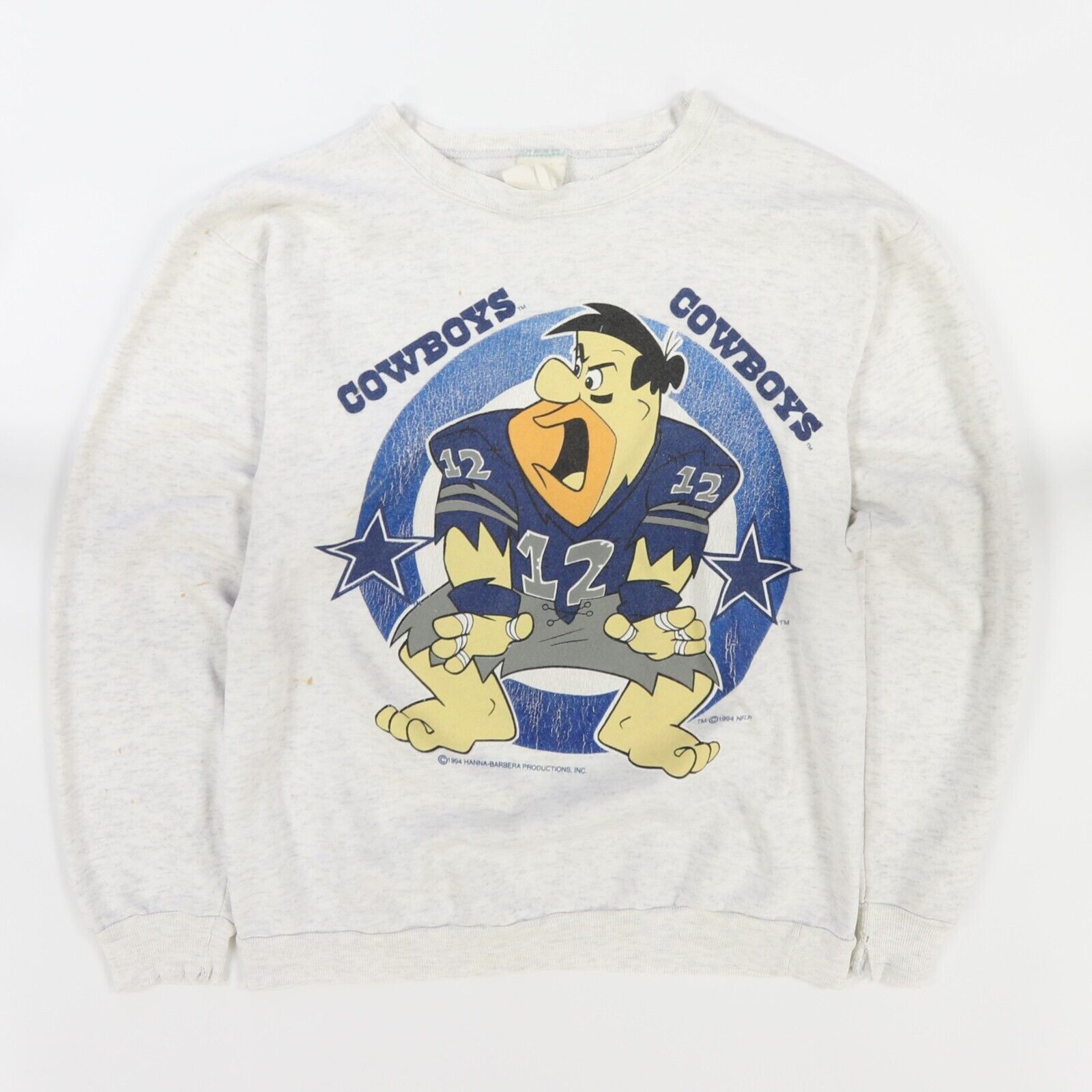 Vintage the flintstones sweatshirt vintage Dallas cowboys sweatshirt hot