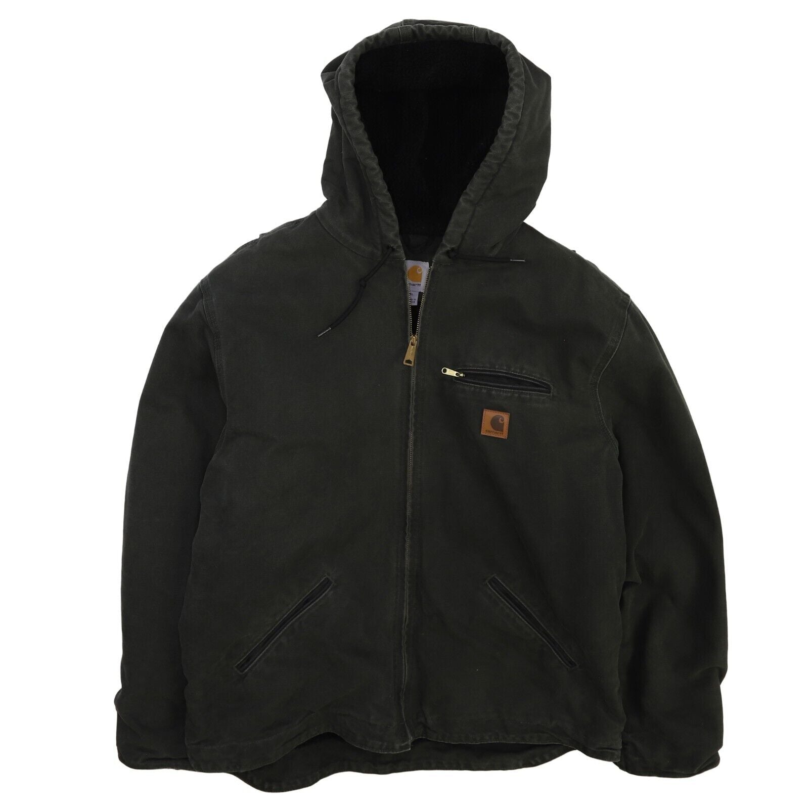 Vintage Carhartt 2024 Sherpa Canvas Jacket (Medium)