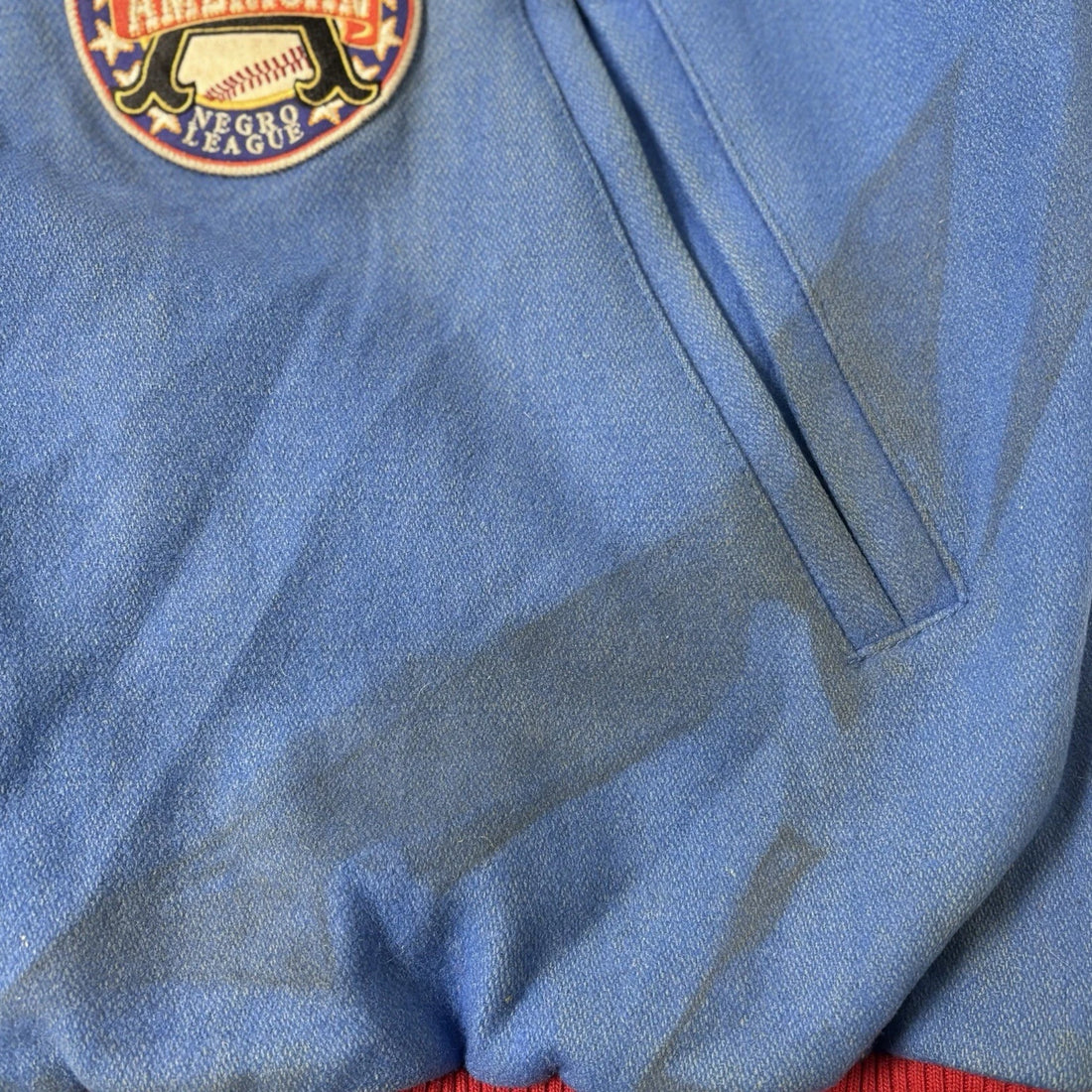 Negro Leagues Baseball Wool Varsity Jacket Size 3XL Patches NLBM