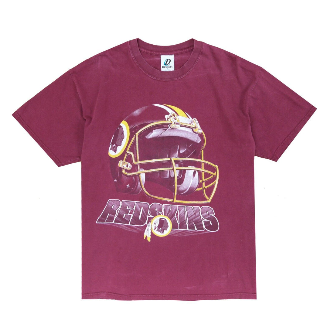 Vintage Washington Redskins Helmet T-Shirt Size XL Red NFL