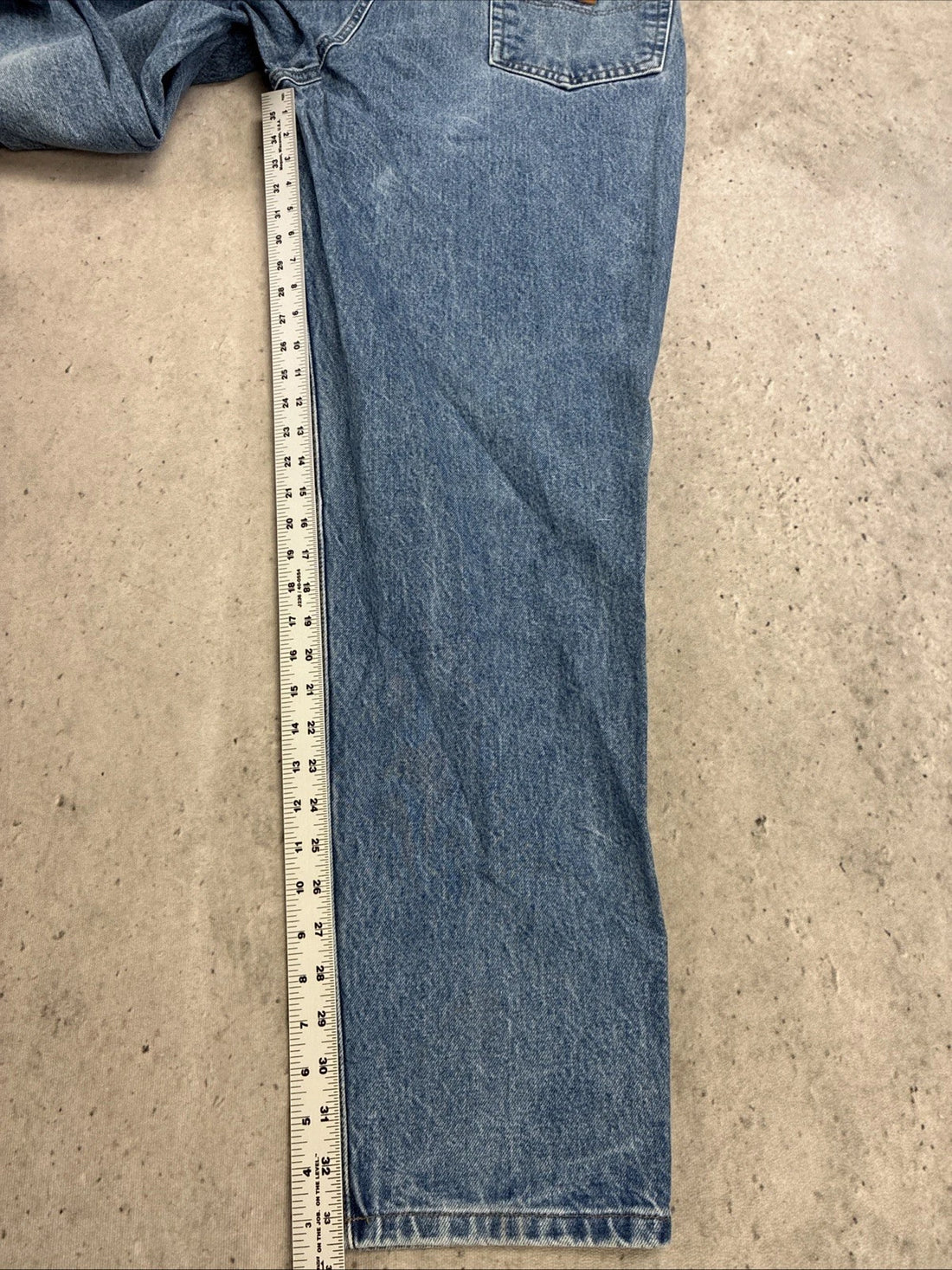 Vintage Carhartt Denim Jeans Pants Size 38 X 34