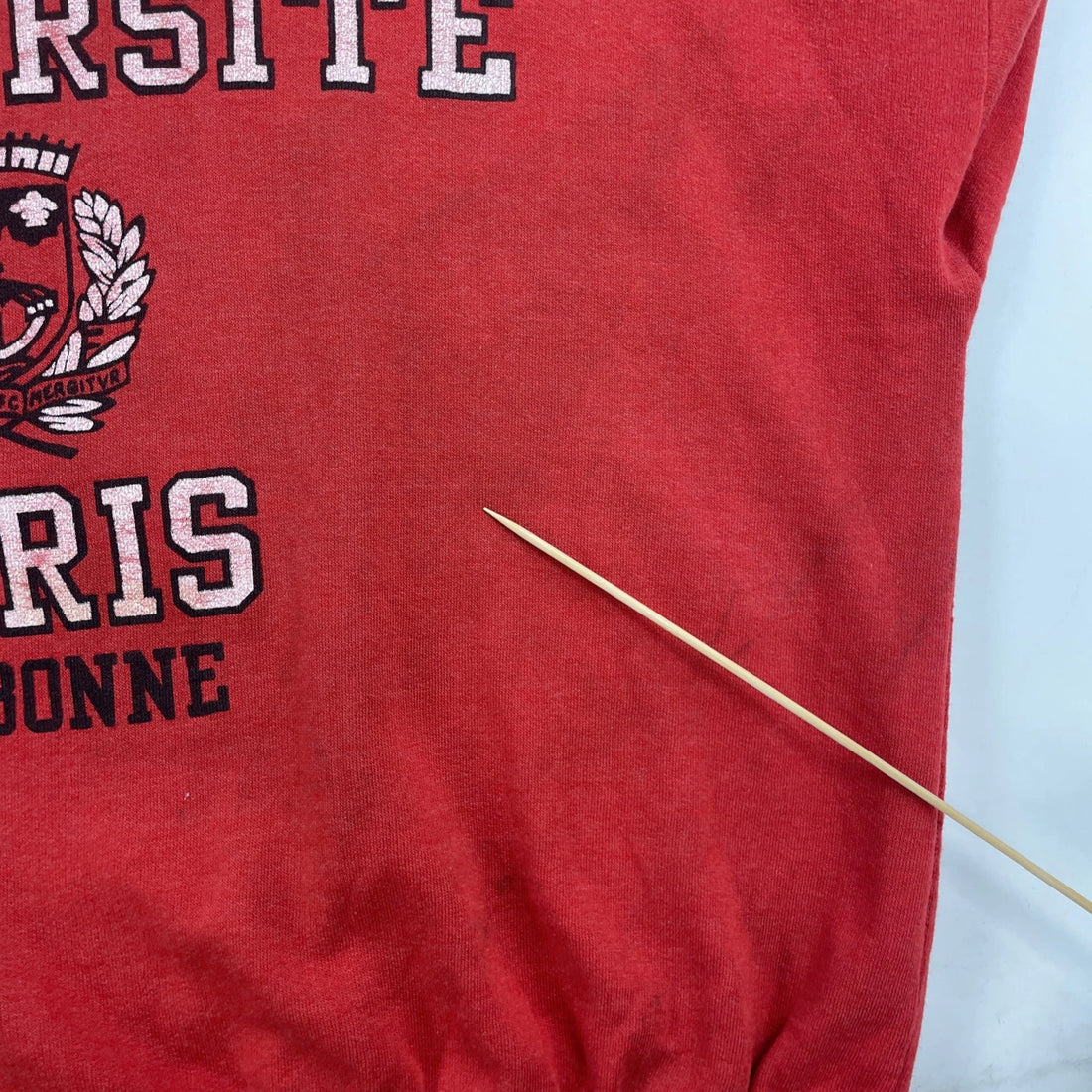 Vintage Paris University Crewneck Sweatshirt Size 3