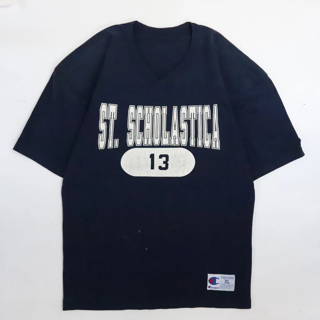 Vintage St. Scholastica Champion Football Jersey Shirt Size XL