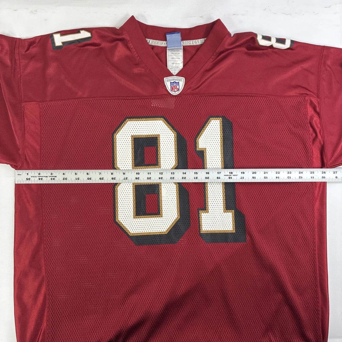 Vintage San Francisco 49ers Terrell Owens Reebok Jersey Size XL NFL