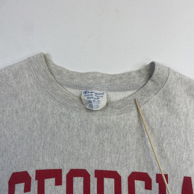Georgia Bulldogs Champion Reverse Weave Crewneck Sweatshirt Size Medium NCAA