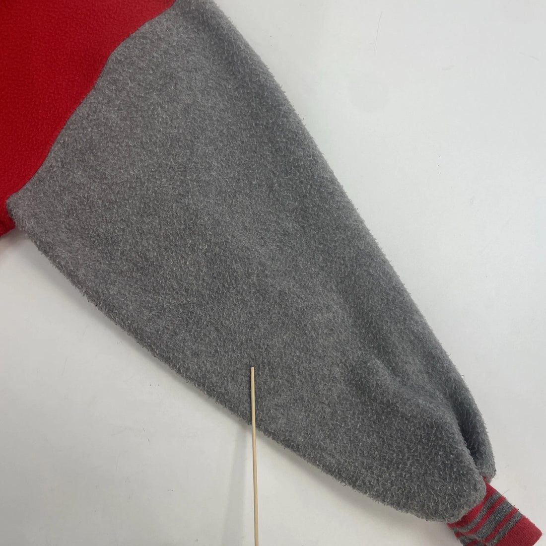 Vintage Mickey Mouse Disney Fleece Bomber Jacket Size Large Red