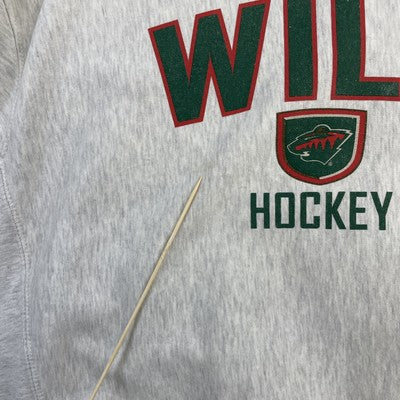 Minnesota Wild Sweatshirt Crewneck Size Large NHL