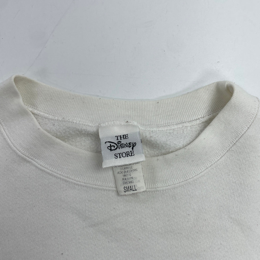 Vintage Mickey Mouse Timeline Disney Crewneck Sweatshirt Size Small