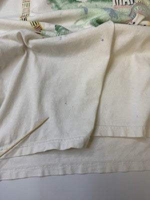Vintage Million Family March T-Shirt Size XL Activism Paint Splatter 2000
