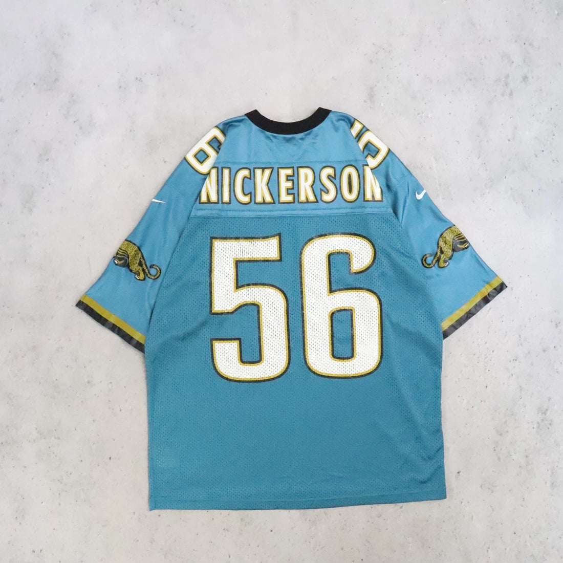 Vintage Jacksonville Jaguars Hardy Nickerson Nike Jersey Size Large NFL