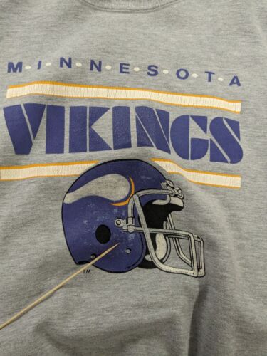 Vintage Minnesota Vikings Champion Sweatshirt Crewneck XL 80s NFL