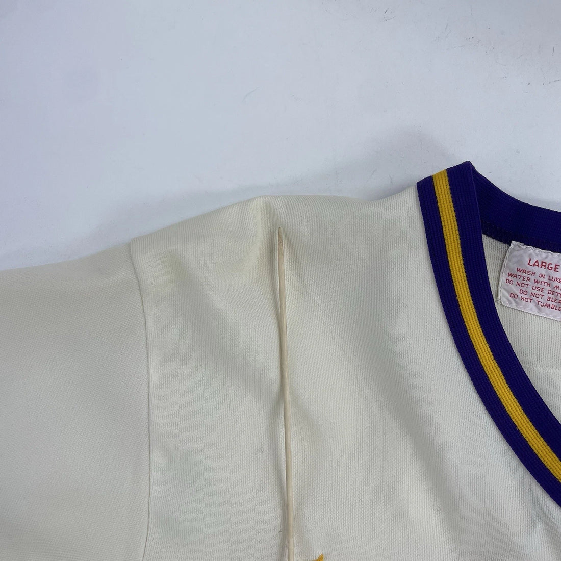Vintage Los Angeles Lakers Kings All Stars Baseball Jersey Size Large