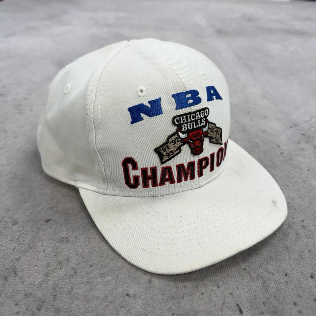 Chicago Bulls NBA Champions Logo 7 Snapback Hat Cap OSFA