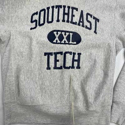 Vintage Southeast Tech Collegiate Crewneck Sweatshirt Size Large 90s