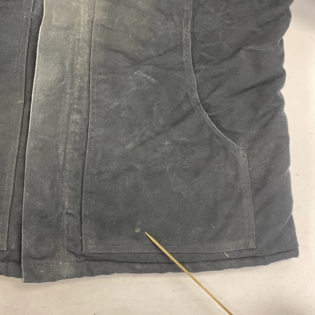 Carhartt Canvas Arctic Work Jacket Size 2XL Black