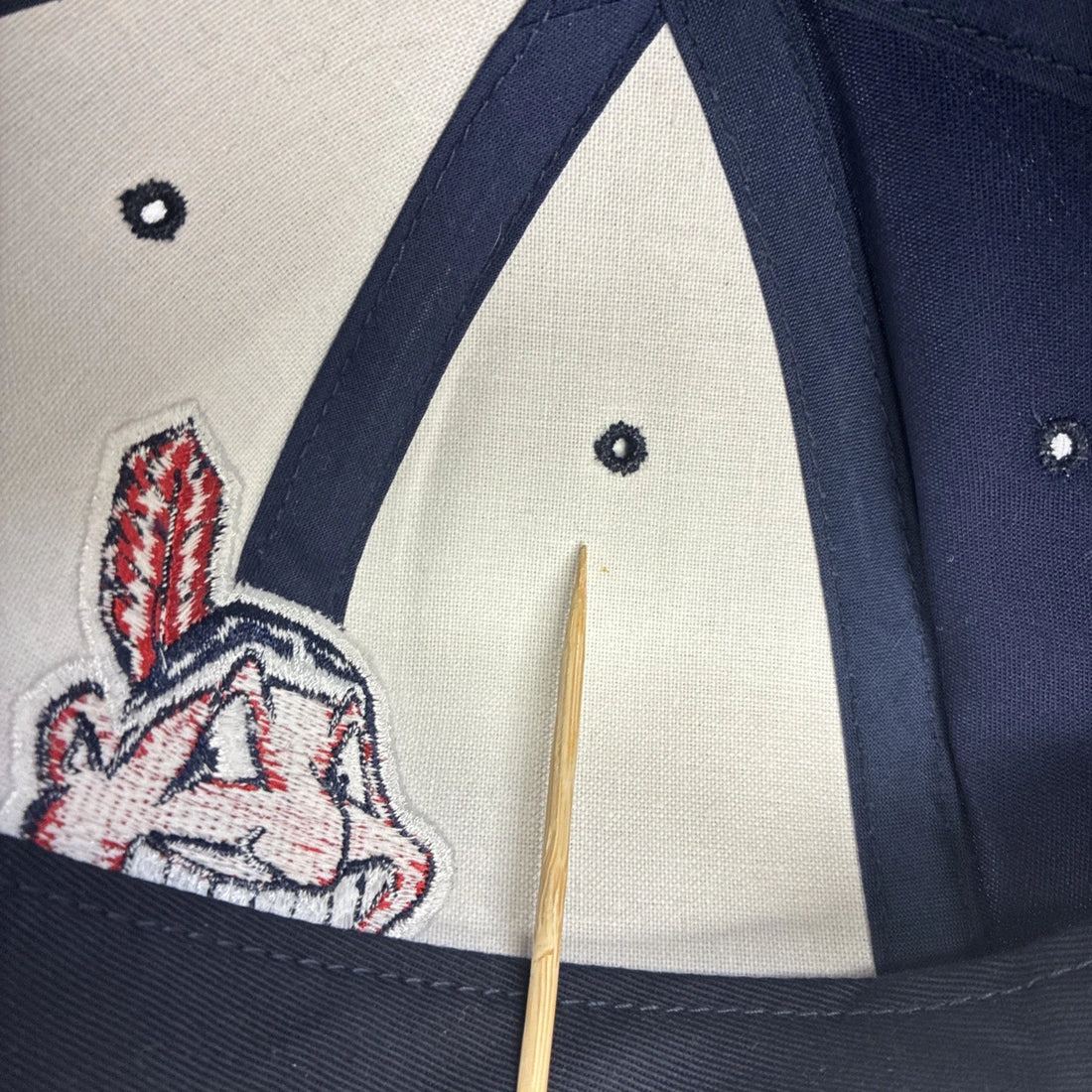 Vintage Cleveland Indians G Cap Snapback Hat OSFA Chief Wahoo MLB