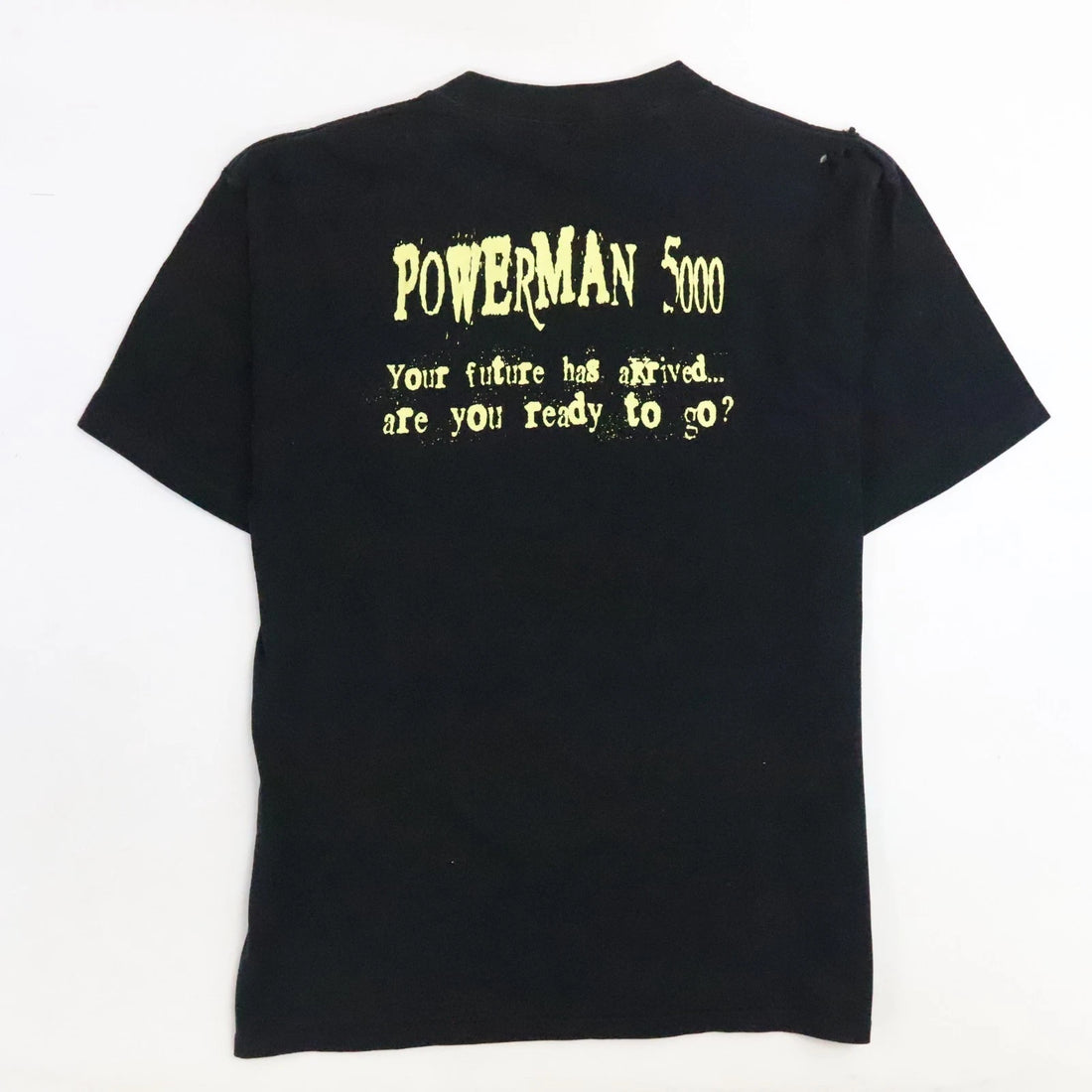 Vintage Powerman 5000 Tonight The Stars Revolt T-Shirt Size Large 1999 90s