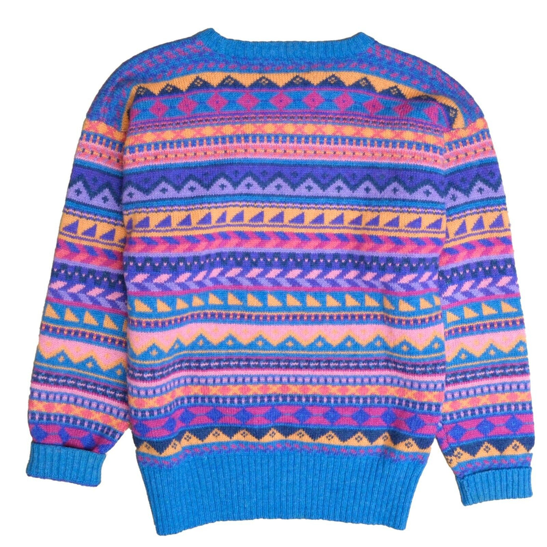 Vintage Chaps Ralph Lauren Wool Knit Crewneck Sweater Size Medium