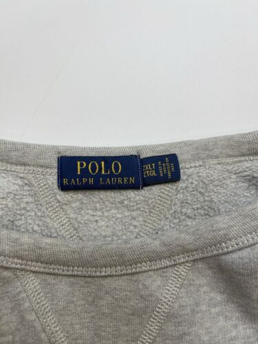 Polo Ralph Lauren Athletic Dept Crewneck Sweatshirt Size 2XL Velour