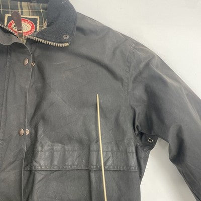 Vintage Australian Outback Collection Waxed Cotton Jacket Size Medium
