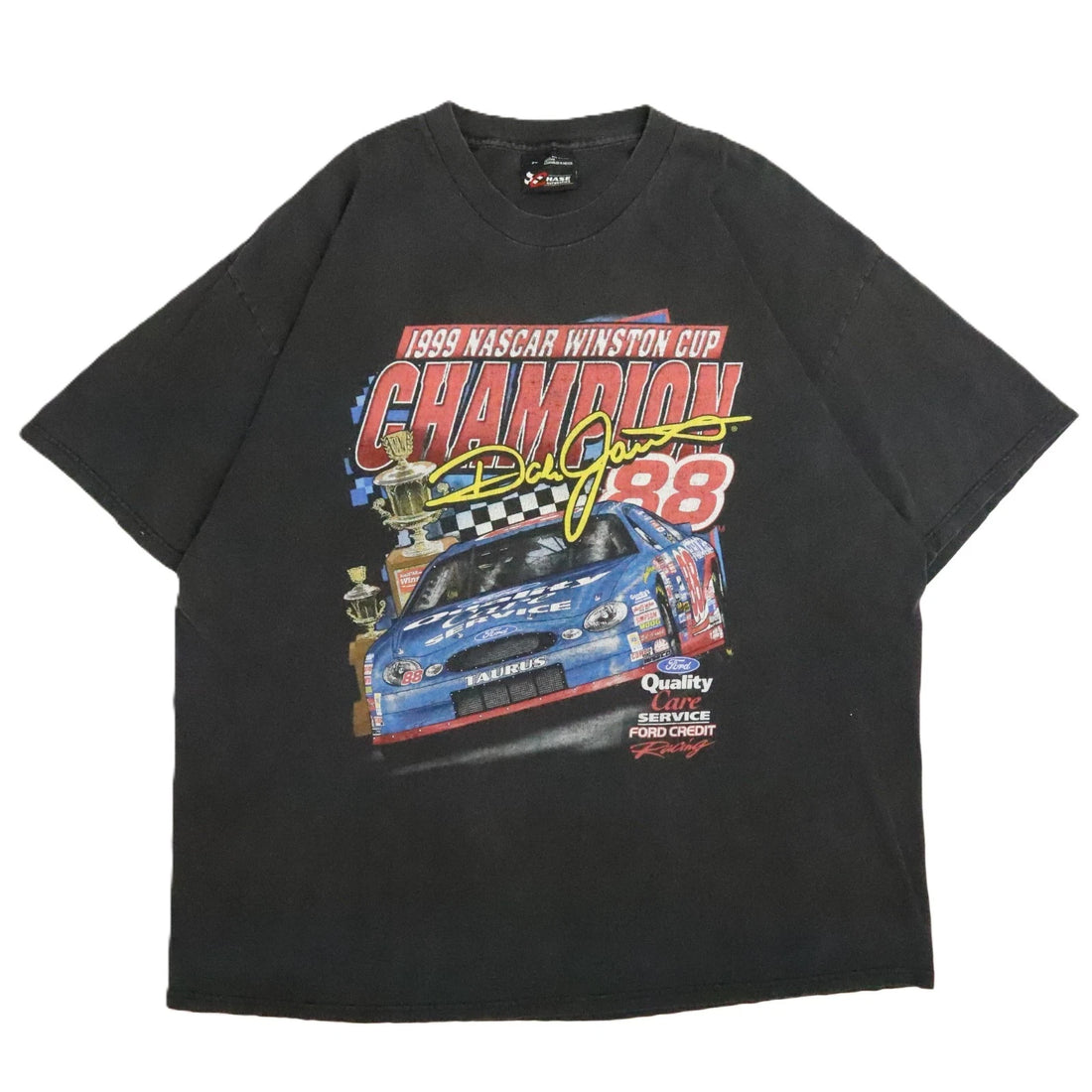 Vintage Dale Jarrett Racing T-Shirt Size 2XL 1999 90s NASCAR