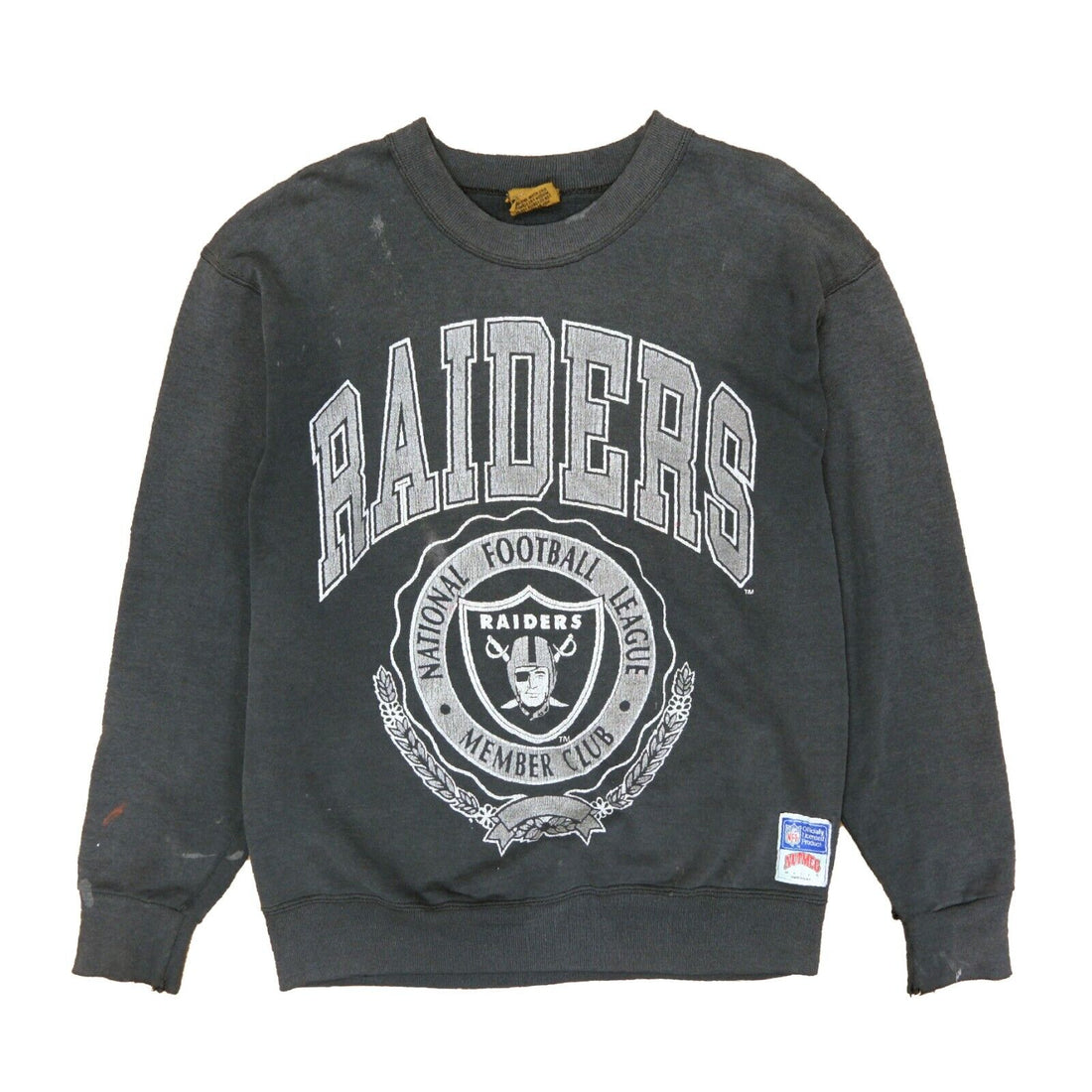 Vintage Oakland Raiders Nutmeg Mills Sweatshirt Size Medium Los