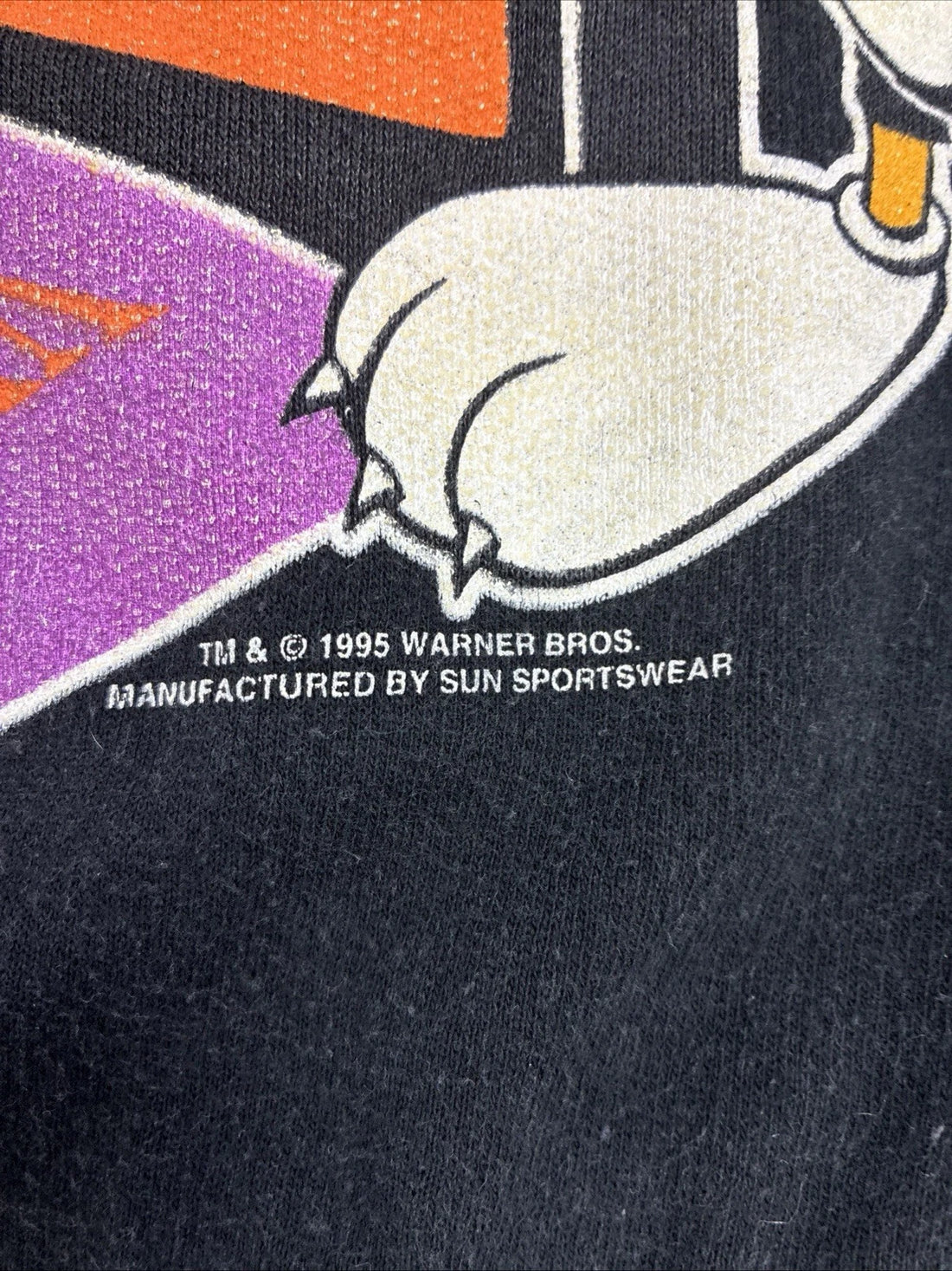Vintage Tweety Bird Halloween Looney Tunes Crewneck Sweatshirt Size 2XL