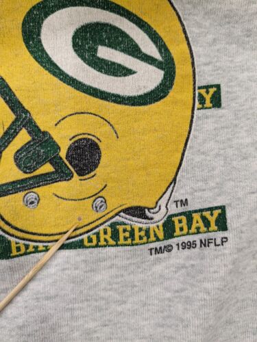 Vintage Green Bay Packers NFC Champions Sweatshirt Size XL 1995 90s NFL