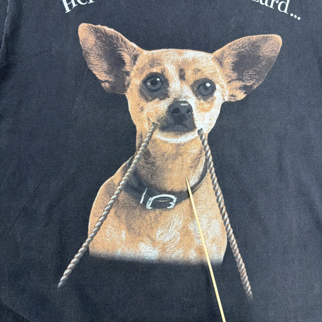 Vintage Here Lizard Chihuahua Taco Bell Promo T-Shirt Size XL