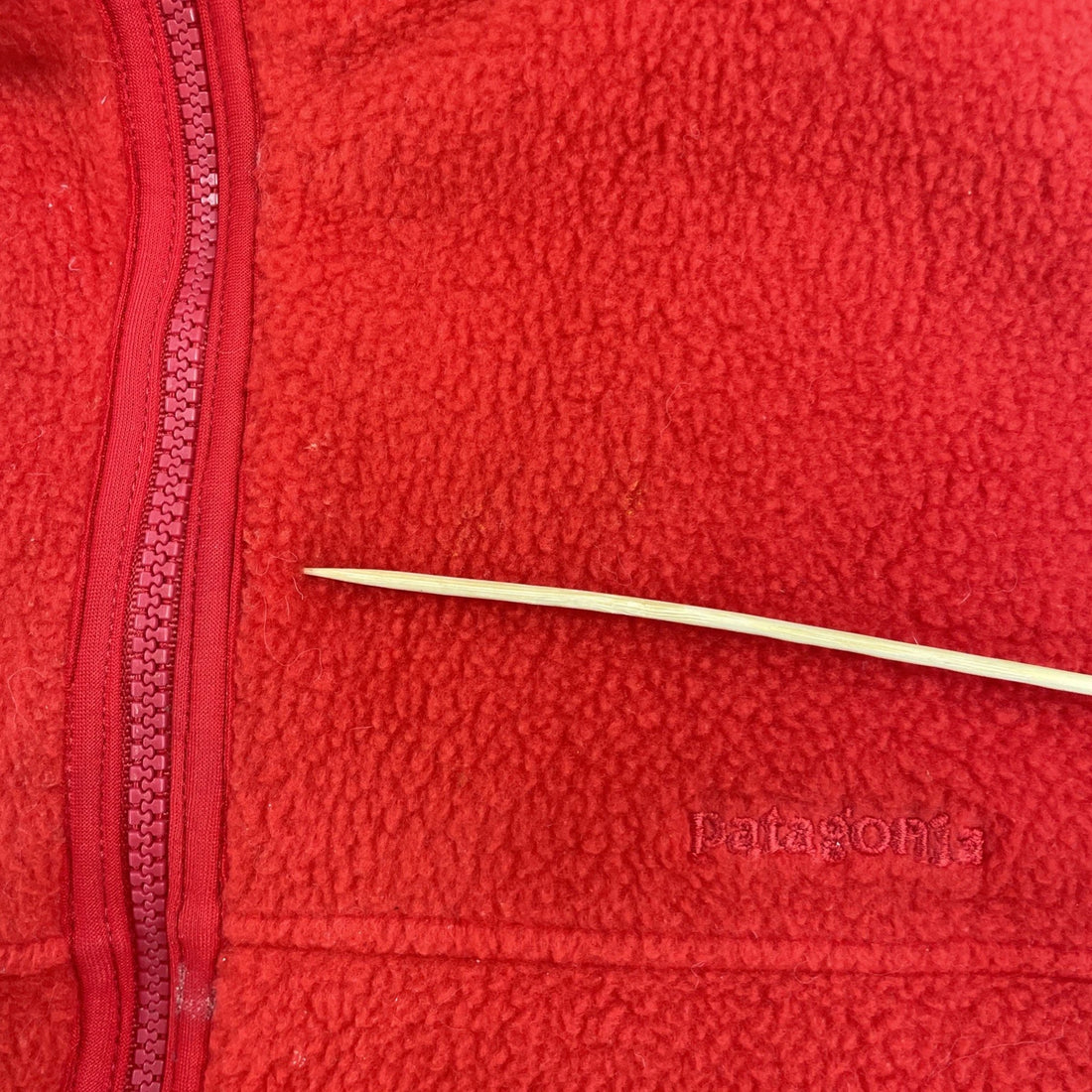 Vintage Patagonia Fleece Vest Jacket Size Large Red