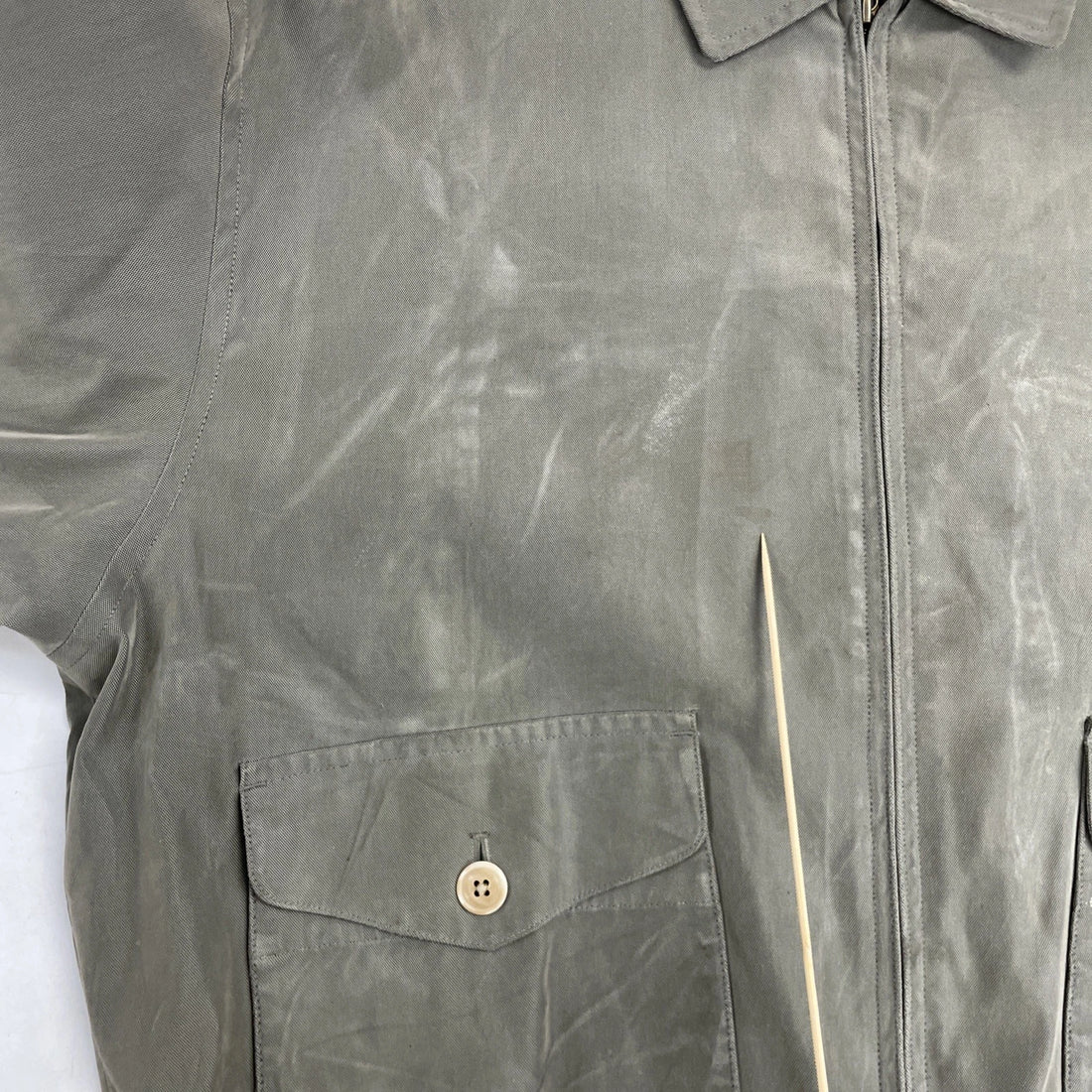 Vintage Nautica Harrington Bomber Jacket Size XL Green