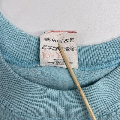 Vintage Cedar Rapids Iowa Teddy Bear Crewneck Sweatshirt Size XL 1991 90s