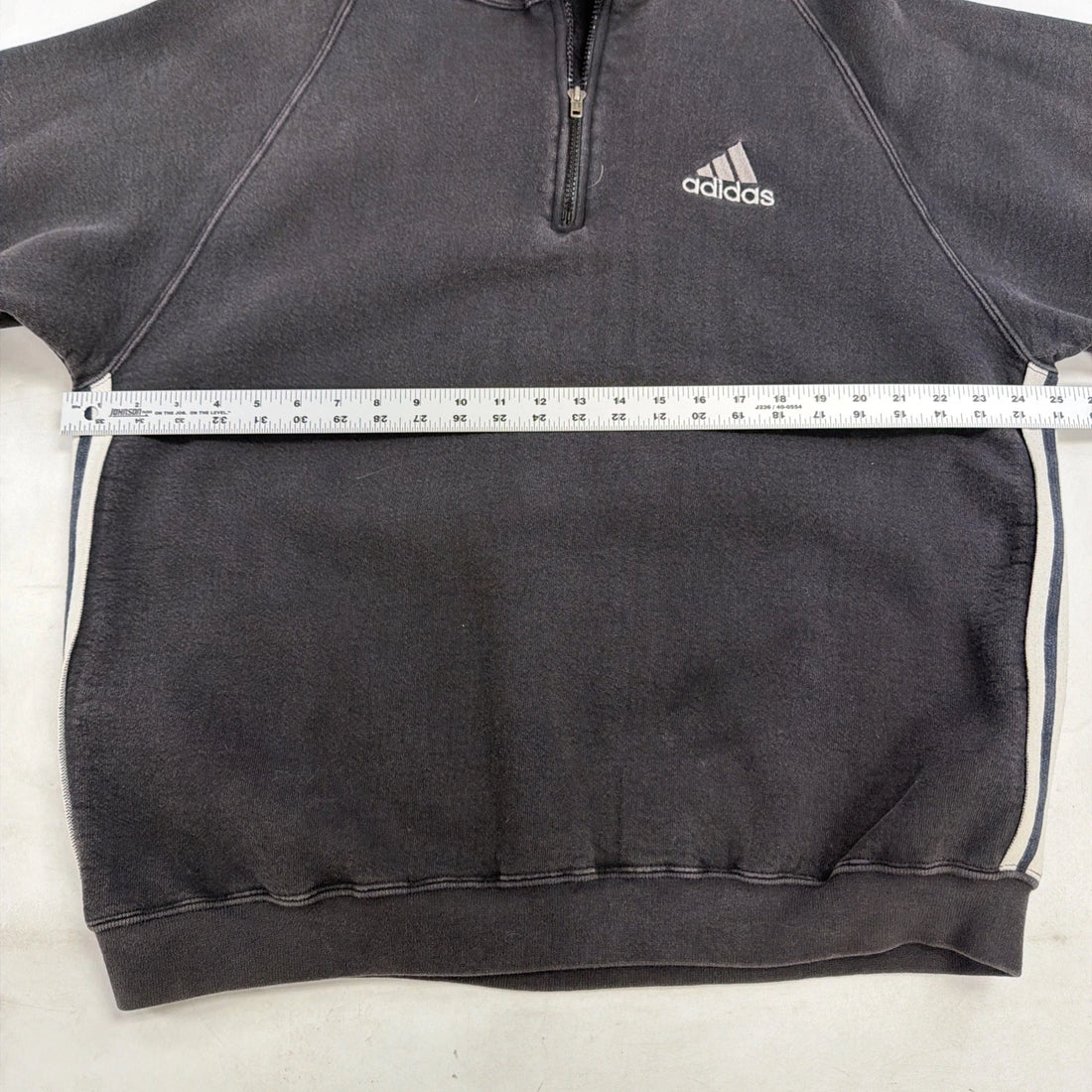 Vintage Adidas 1/4 Zip Pullover Sweatshirt Size XL