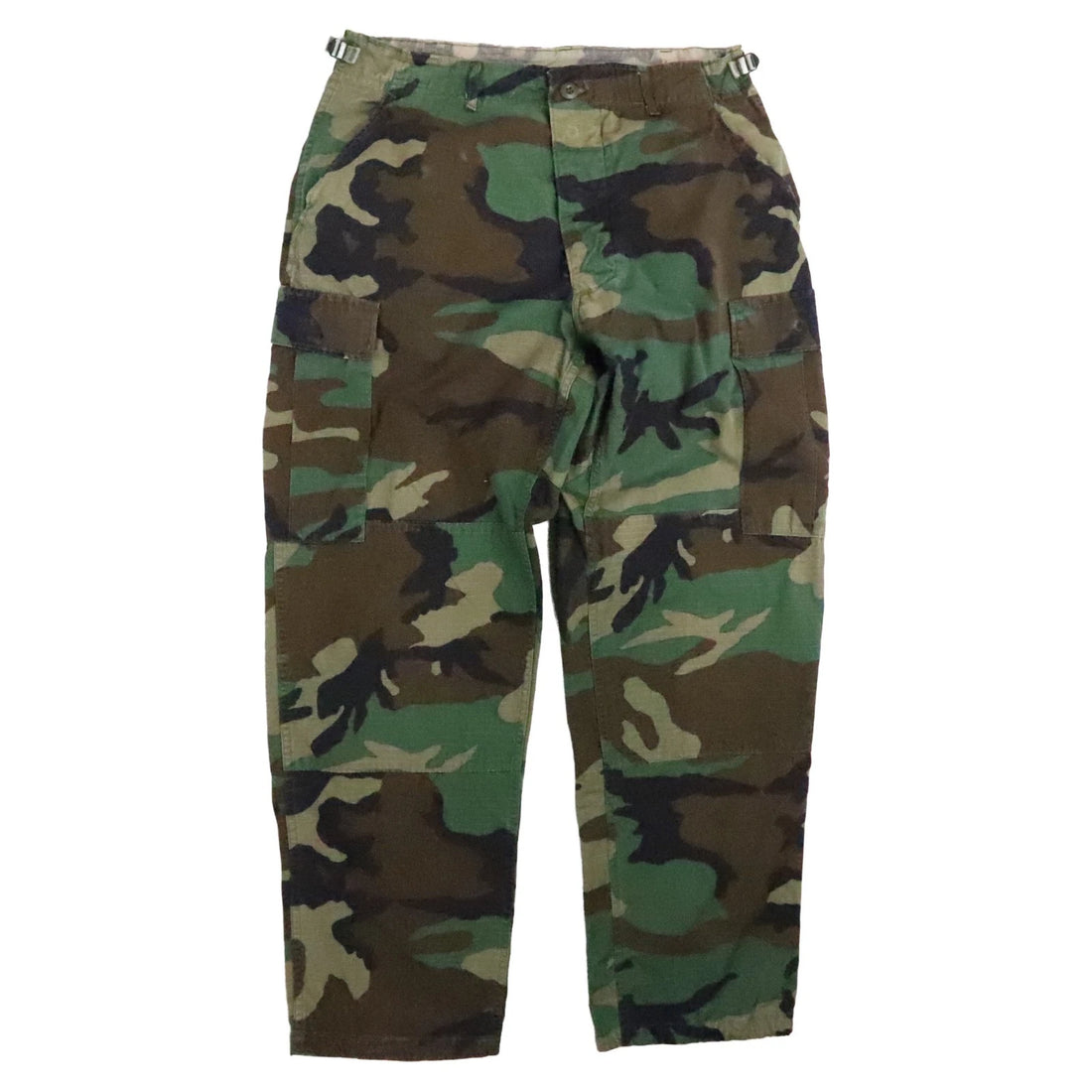 Hot Weather Combat Woodland Camo Cargo Utility Trousers Pants Size Medium