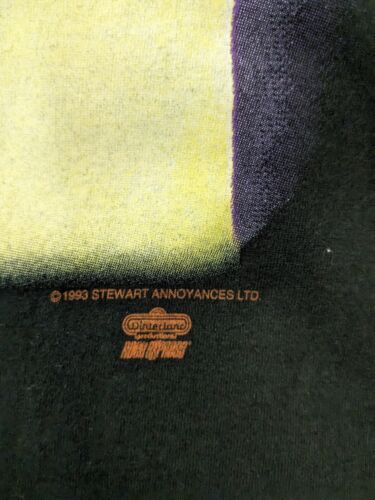 Vintage Rod Steward A Night To Remember Tour T-Shirt Size XL Black 1993 90s