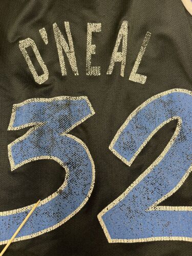 Vintage Orlando Magic Shaquille O'Neal Champion Jersey Size 48 90s NBA
