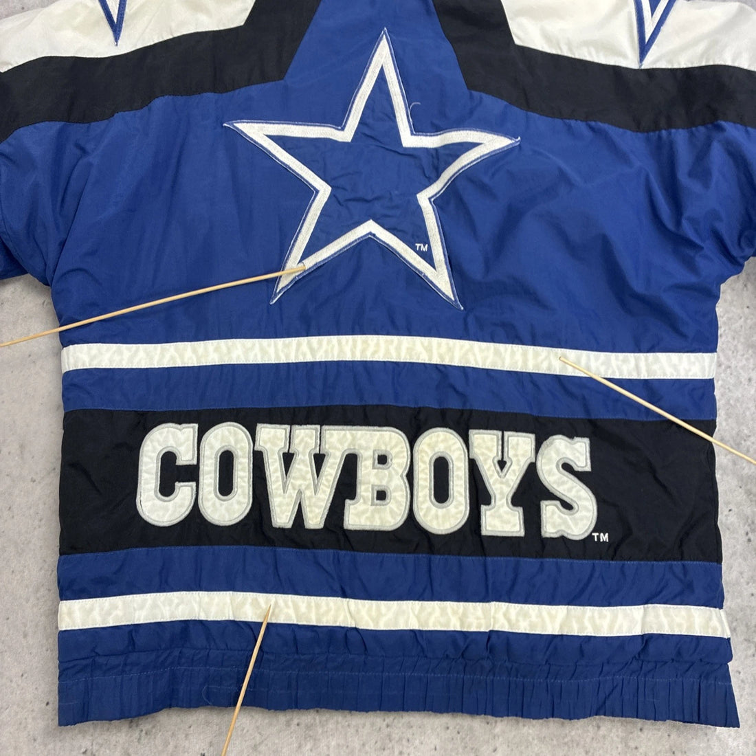 Vintage Dallas Cowboys Apex One Puffer Jacket Size Small NFL