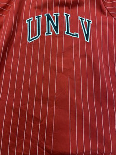 Vtg. Empire Sporting Goods Pinstripe Baseball Pullover Jersey, USA, Sz 50-52