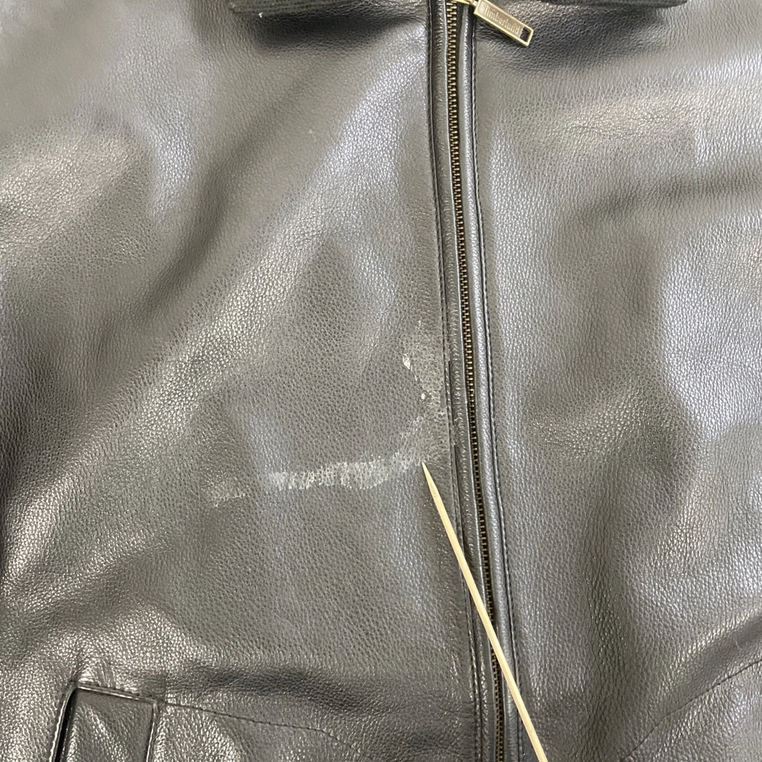 Vintage Timberland Weathergear Leather Coat Jacket Size Large