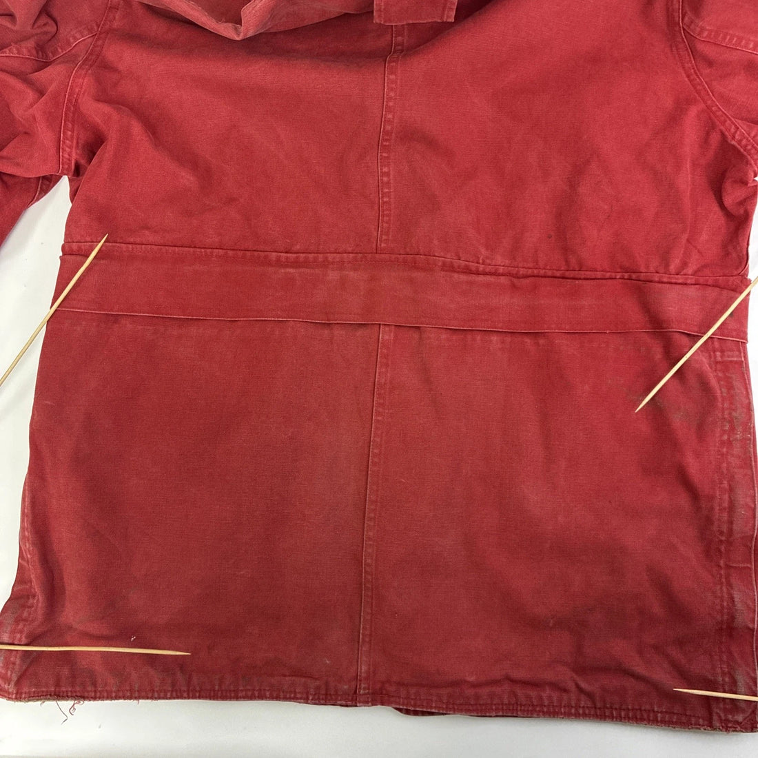 Vintage Red Hunting Field Coat Jacket Size Large