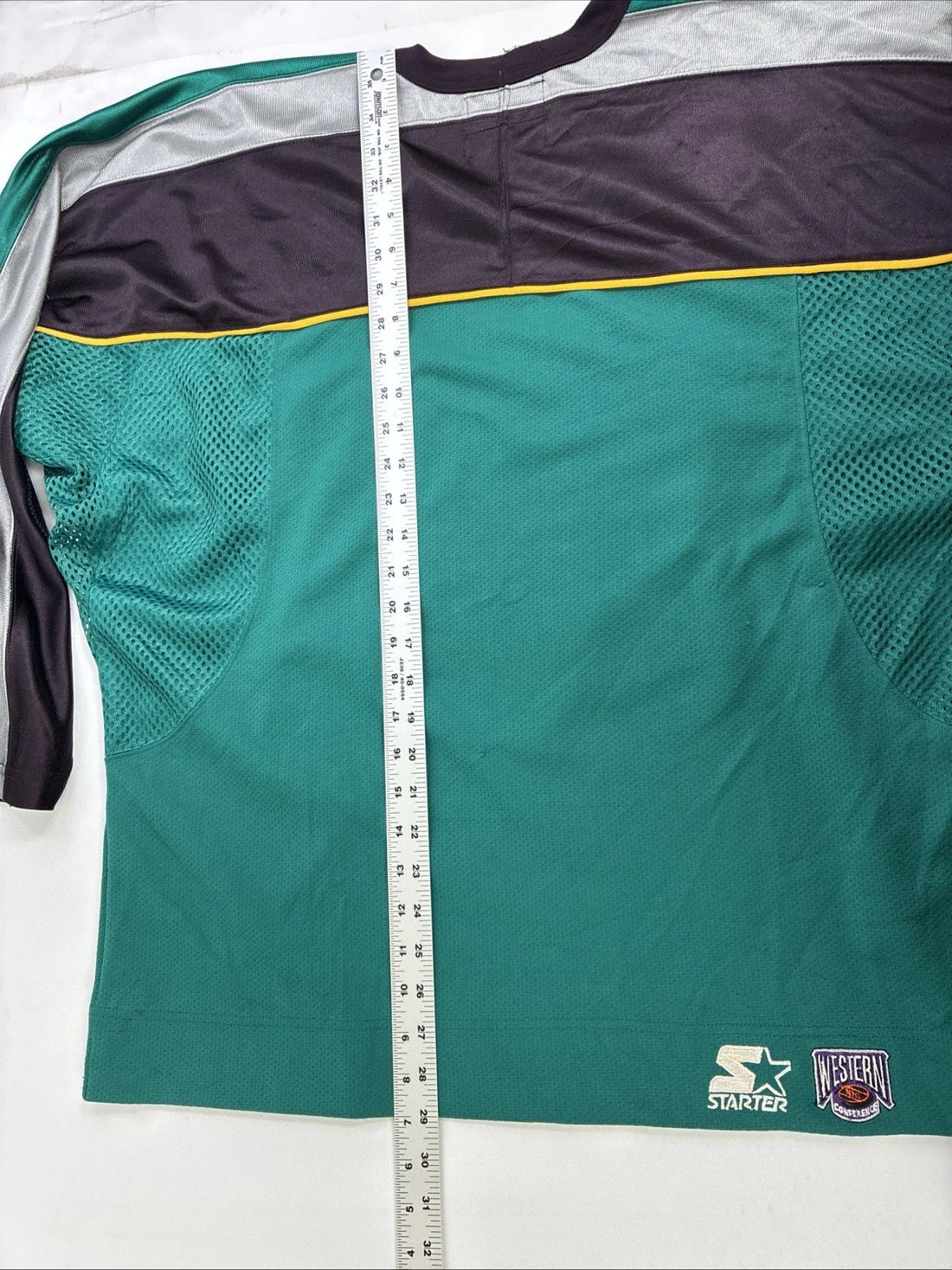 Vintage Anaheim Mighty Ducks Starter Jersey Size Medium NHL
