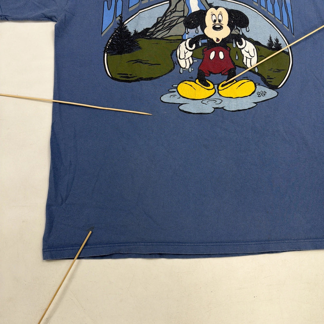 Vintage Mickey Mouse Splash Mountain Disney T-Shirt Size XL